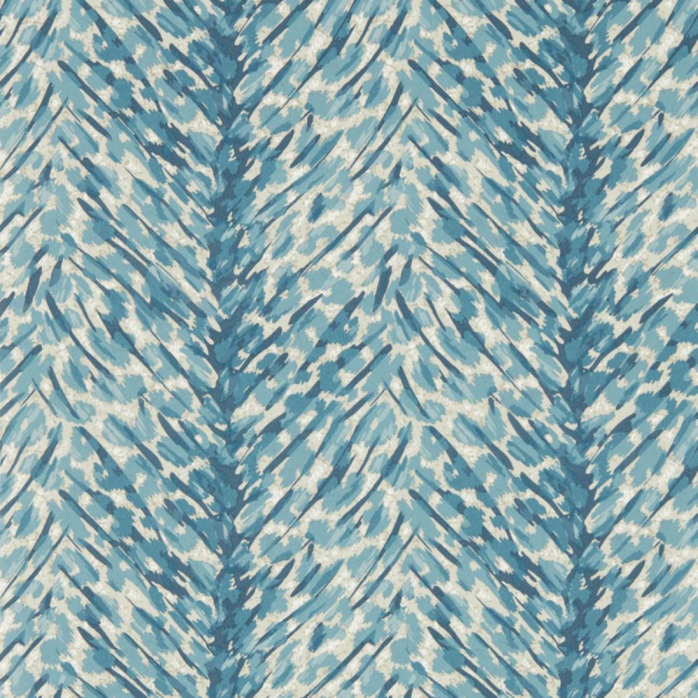 Clarke & Clarke Pokot Wallpaper in Denim